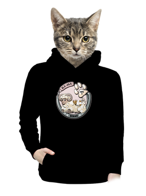 Psí horoskop: Beran dámská mikina klokanka Black