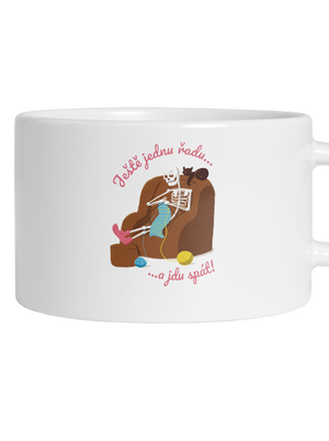 Ještě jednu řadu hrnek makronka White