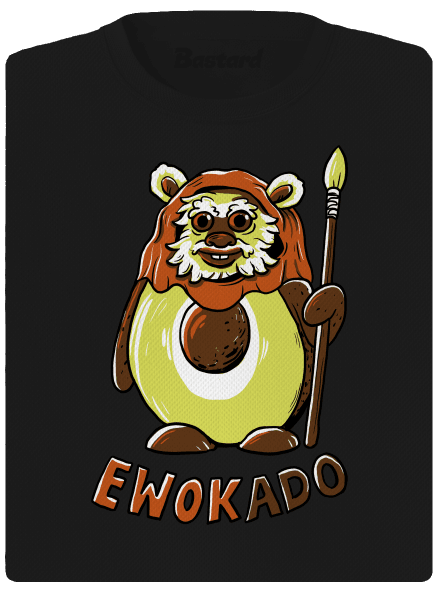 Ewokado dámské sportovní tričko Black