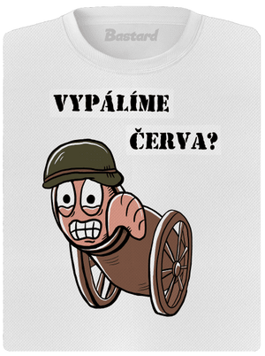 Vypálíme červa? dámské sportovní tričko White