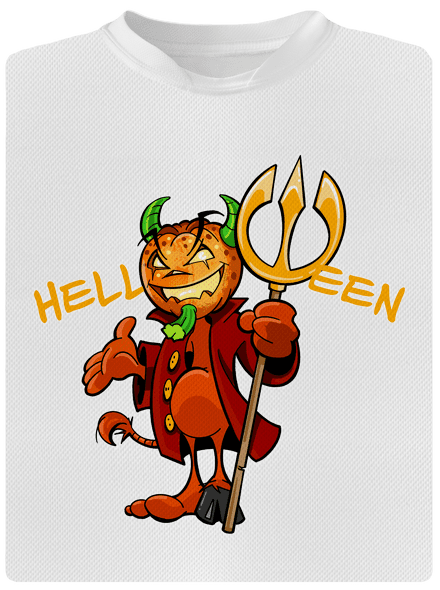 Helloween dětské sportovní tričko White