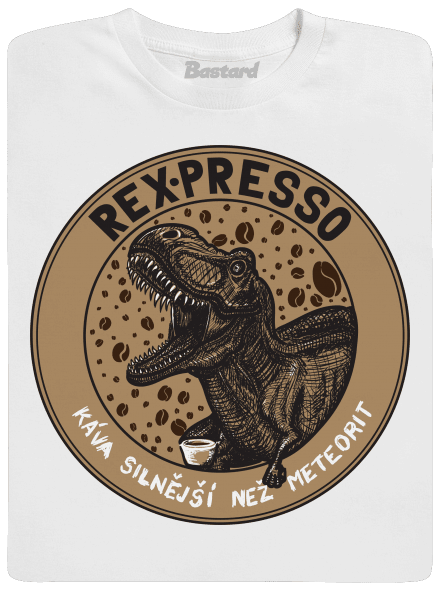 Rex-presso pánské tričko White