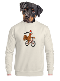 unisex mikina bez kapuce