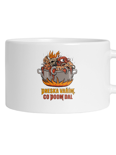Co Doom dal hrnek makronka White