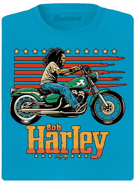Bob Harley dámské sportovní tričko Blue Atol