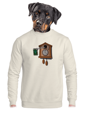 unisex mikina bez kapuce