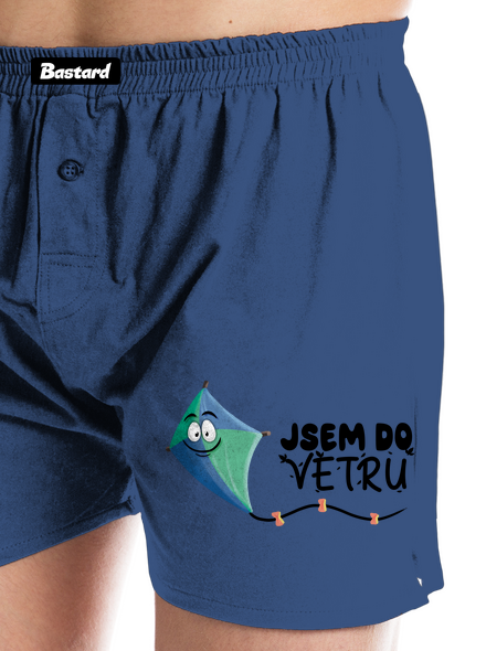 Do větru pánské trenky Blue