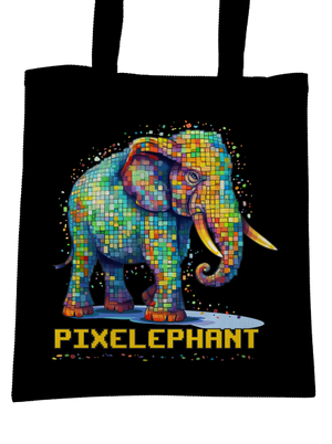 Pixelephant taška Black