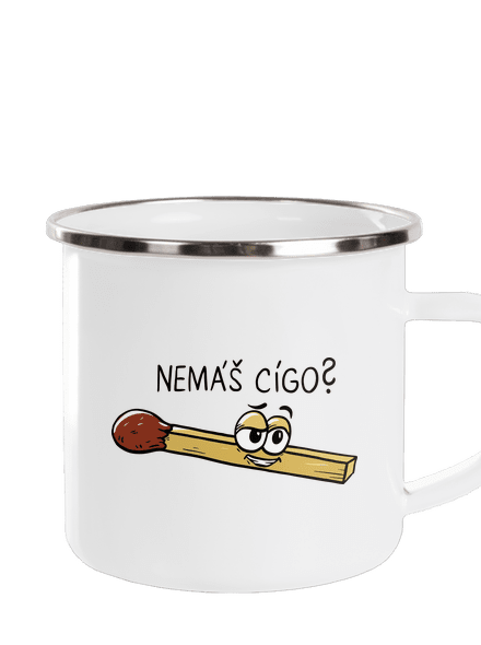 Cígo a oheň plecháček White