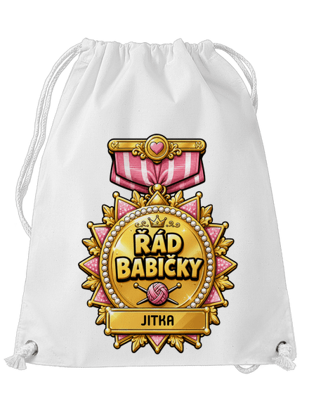 Řád babičky vak White