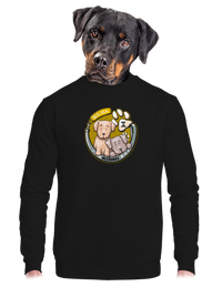 unisex mikina bez kapuce