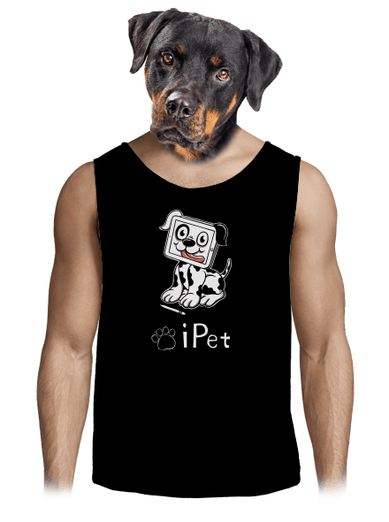 iPet pánské tílko Black