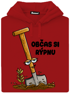 Občas si rýpnu dámská mikina klokanka Red Mal