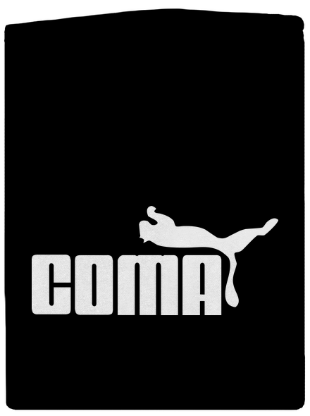 Coma pánská mikina na zip Black