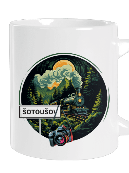 Šotoušov velký hrnek White