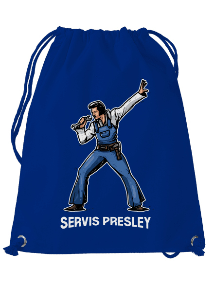 Servis Presley vak Royal Blue Mal