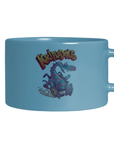 Kriplodokus hrnek makronka Blue Macaron