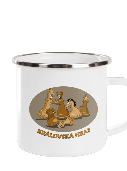 Královská hra plecháček White