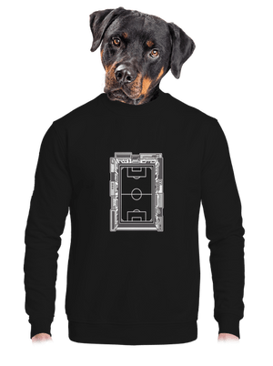 Taktika rozlučky se svobodou a fix unisex mikina bez kapuce Black