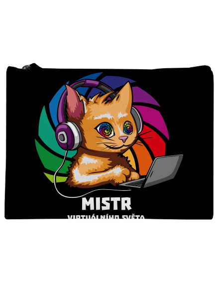 Mistr virtuálního světa taštička Black
