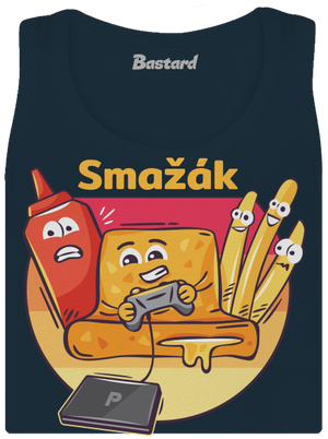 Smažák dámské tílko klasické Navy