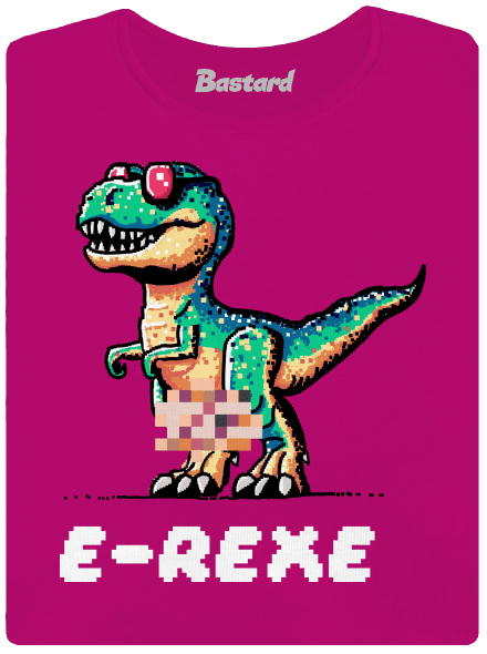 E-Rexe dámské tričko Fuchsia Red