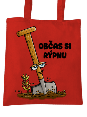 Občas si rýpnu taška Bright Red