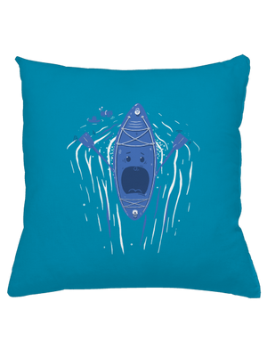 Ahhhh! polštář Blue Turquoise