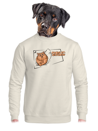 unisex mikina bez kapuce