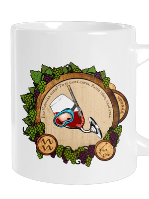 Vinný horoskop: Vodnář velký hrnek White