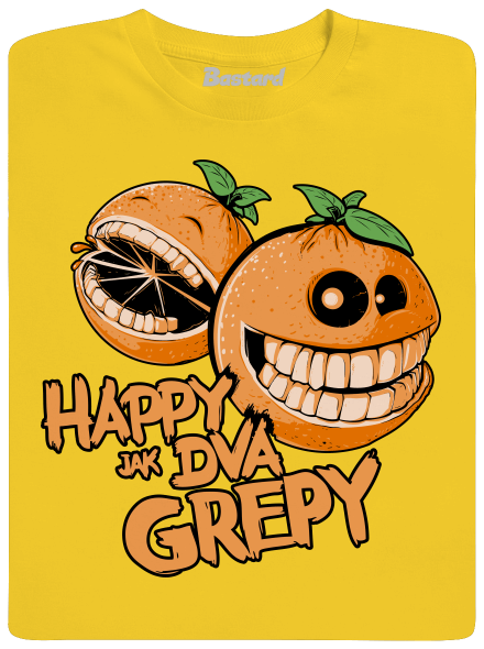 Happy grepy dětské tričko Gold