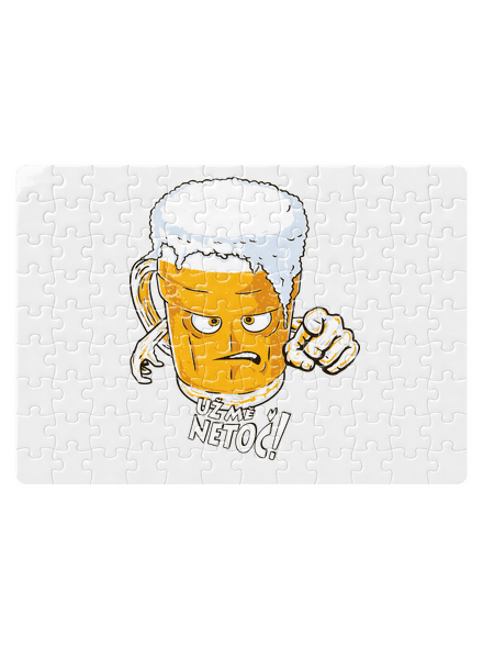 Netoč mě puzzle White
