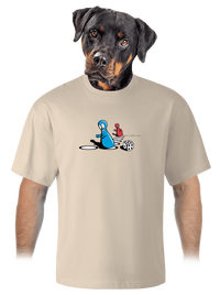 unisex tričko oversized