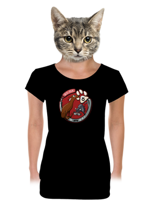 dámské tričko s lemem