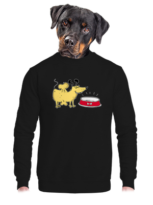 unisex mikina bez kapuce