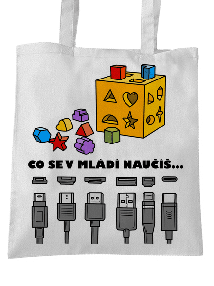 Co se v mládí naučíš taška White