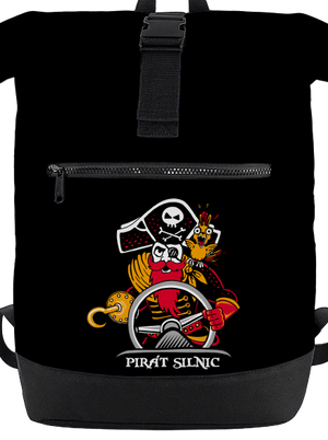 Pirát silnic batoh Black