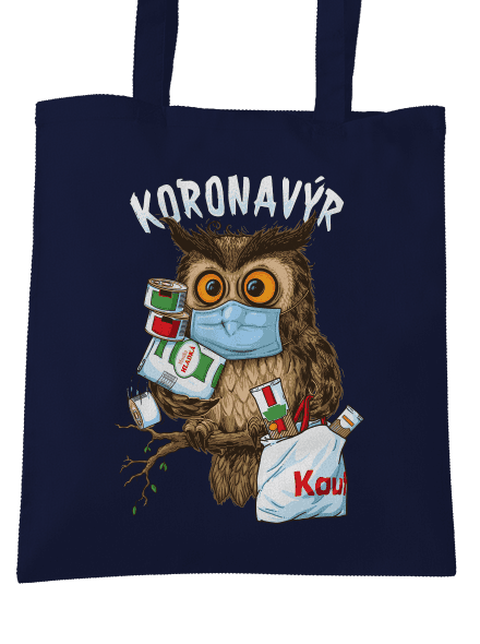 Koronavýr taška French Navy