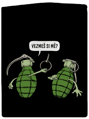 Granáty dámská mikina na zip Black