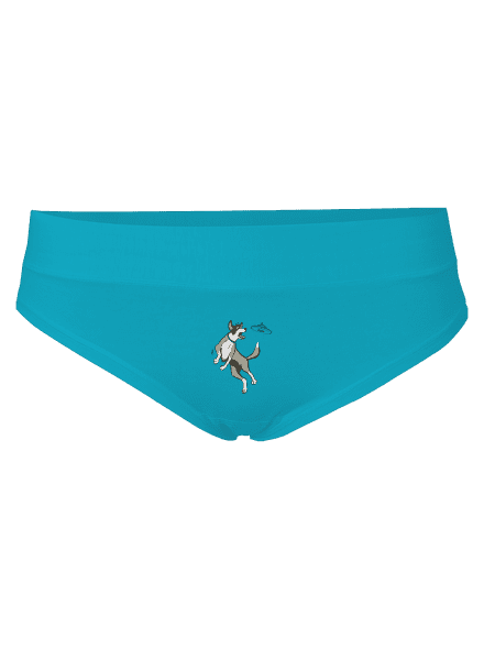 Létající talíř dámské kalhotky Turquoise