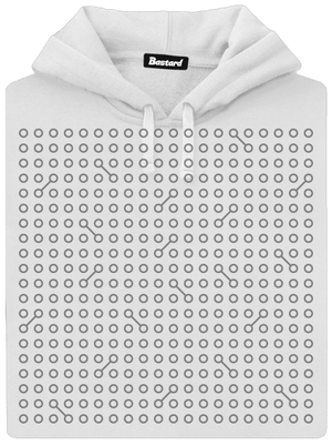 NYX 20 let dámská mikina klokanka White