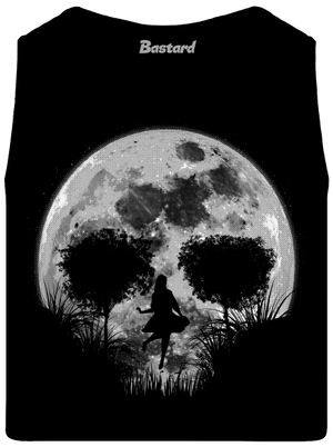 Smrtící úplněk pánské tílko Black