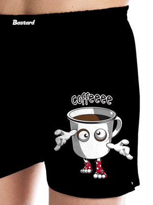 Zombie kafe pánské trenky Black