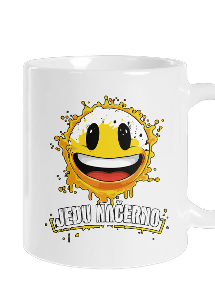 Jedu načerno klasický hrnek White