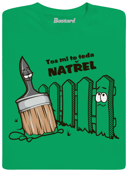 Tos mi to natřel dětské tričko Kelly Green