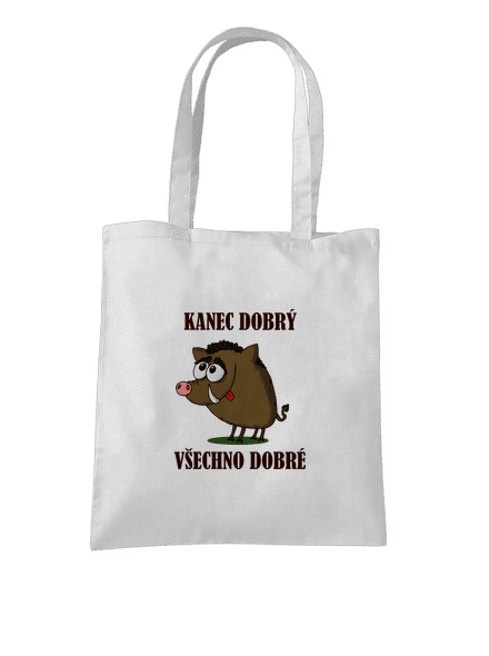 Kanec dobrý taška White