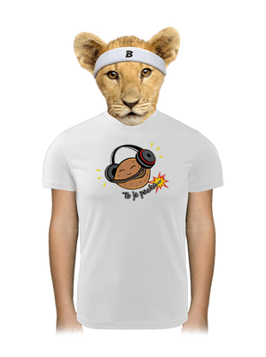 Pecka dětské sportovní tričko White