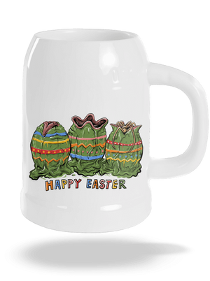 Happy Easter půllitr White