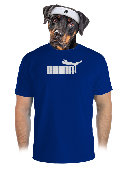 Coma pánské sportovní tričko Royal Blue Mal