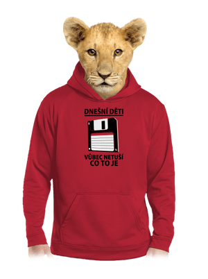 dětská mikina klokanka